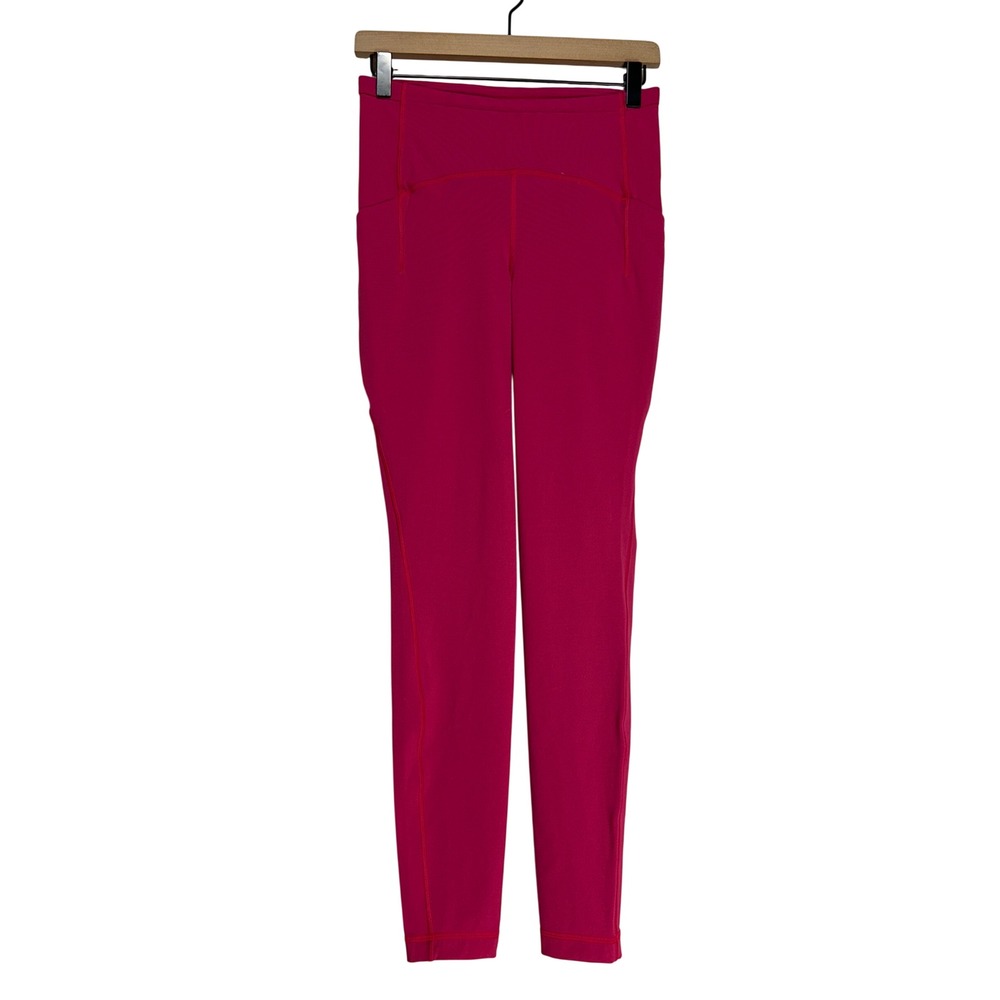 Lululemon Swift Speed Tight Leggings Pink Women's Size 6 Retail $138 EUC